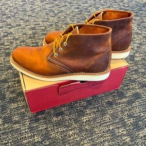 Redwing Heritage Work Chukka Copper (style 3137).